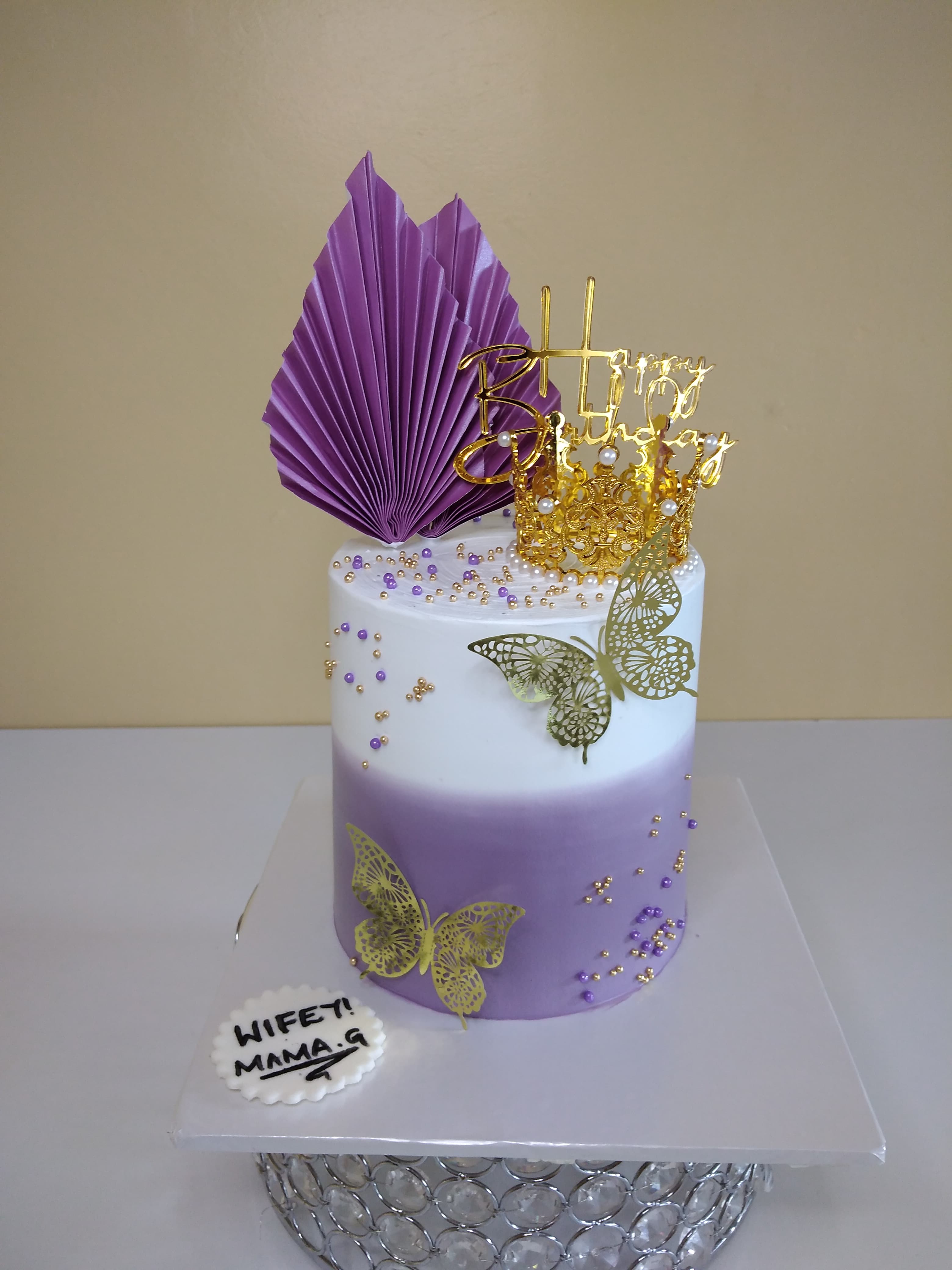 Something about the cake