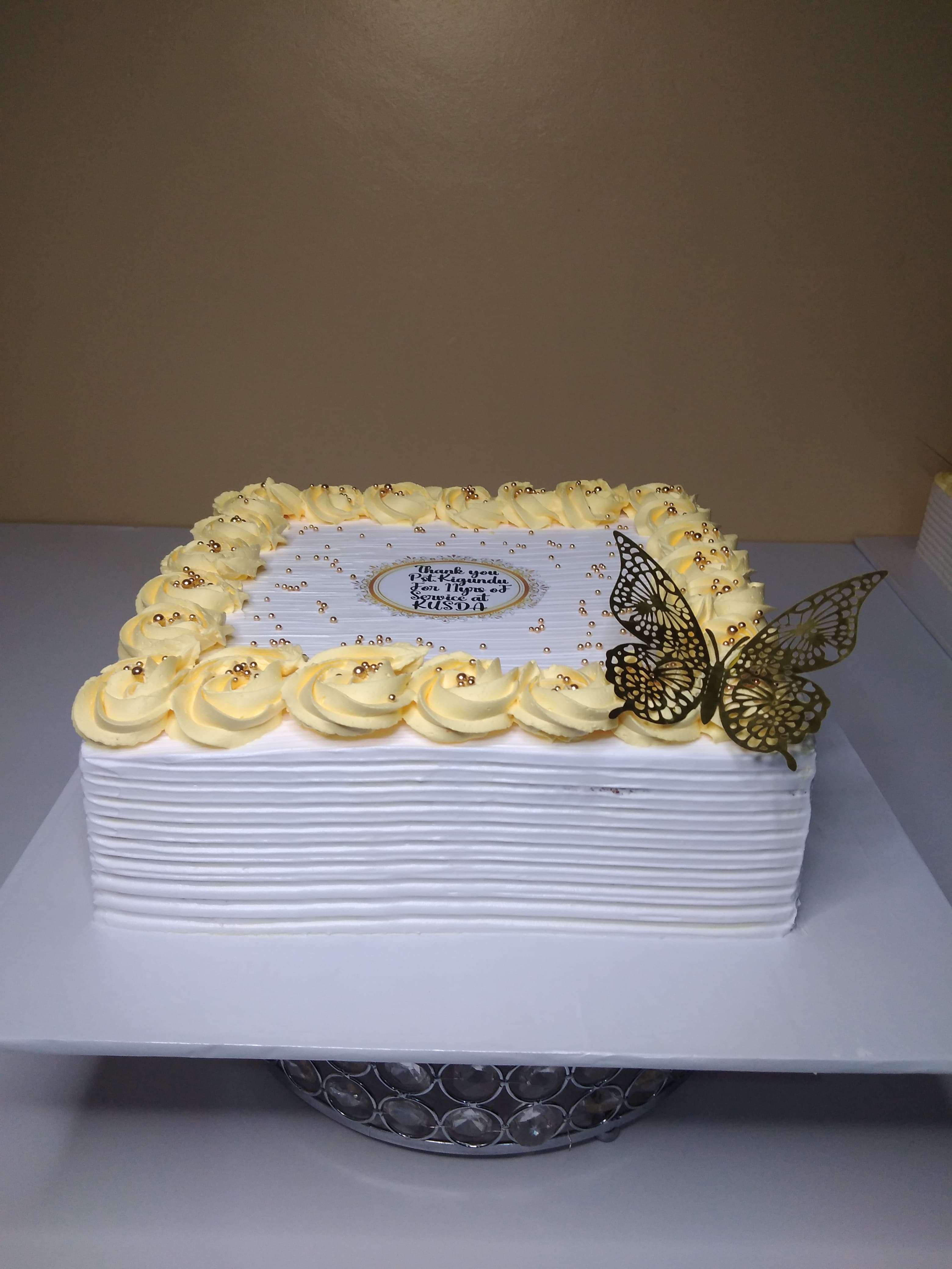 Something about the cake